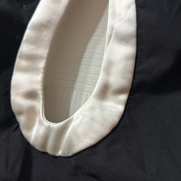 BHLDN Black Halter Cutout Midi Dress* - Picture 5 of 6